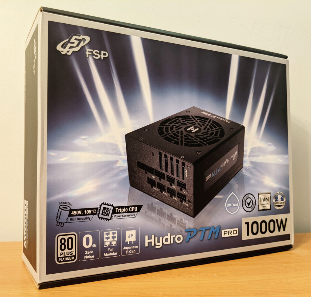 FSP Hydro PTM Pro PSU 1000W Box Front