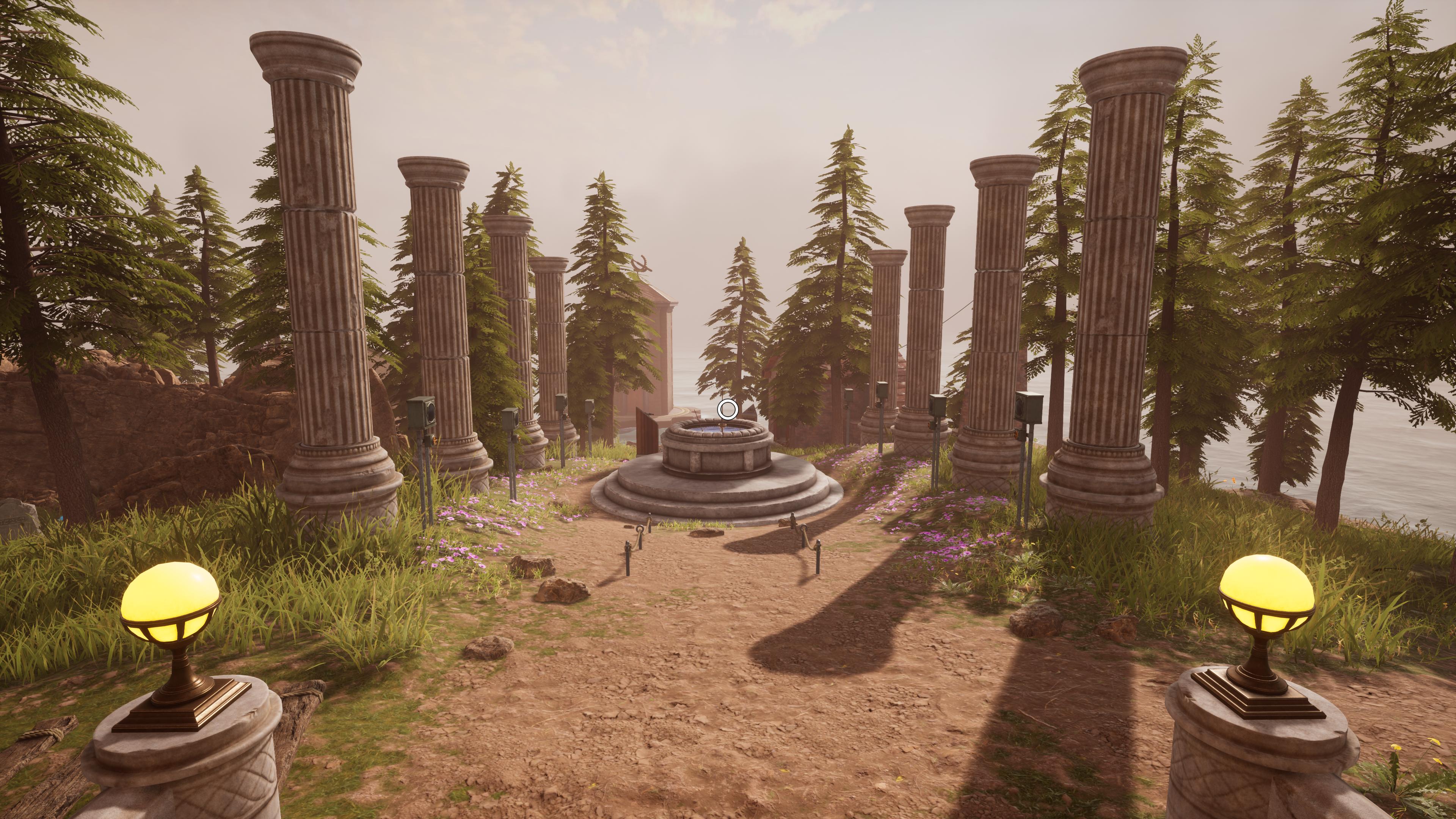 menu key for myst pc game