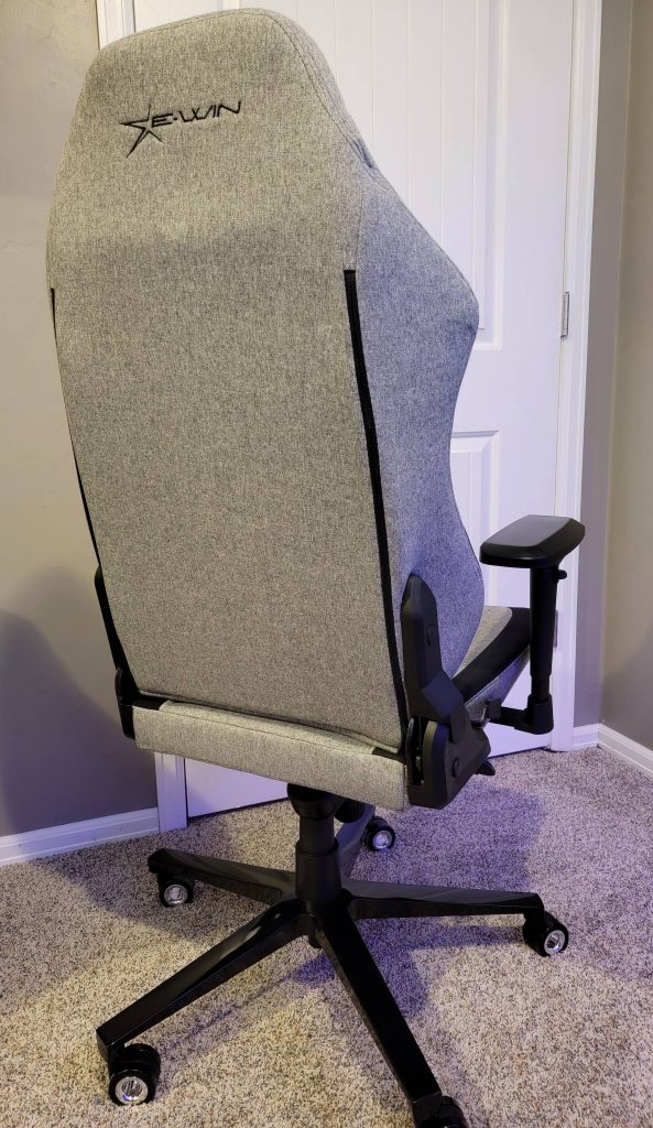 E-Win Racing Champion Series Gaming Chair Review Back